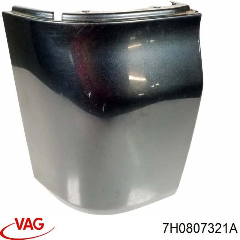 Compre 7H0807321A VAG Placa sobreposta externa traseira esquerda de suporte de carroçaria