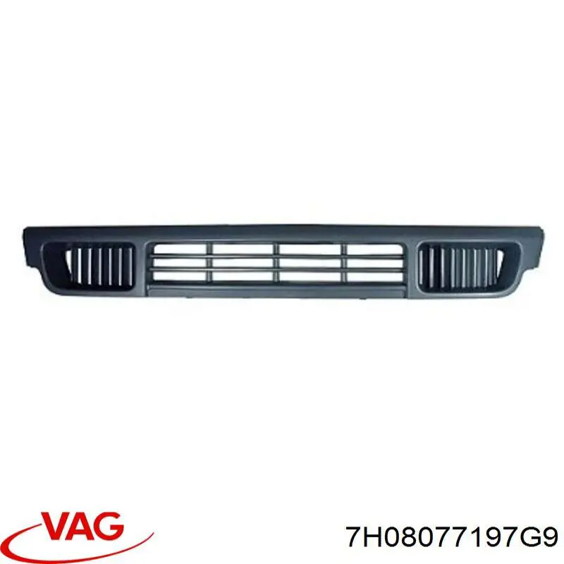 Compre 7H08077197G9 VAG Grelha central do pára-choque dianteiro