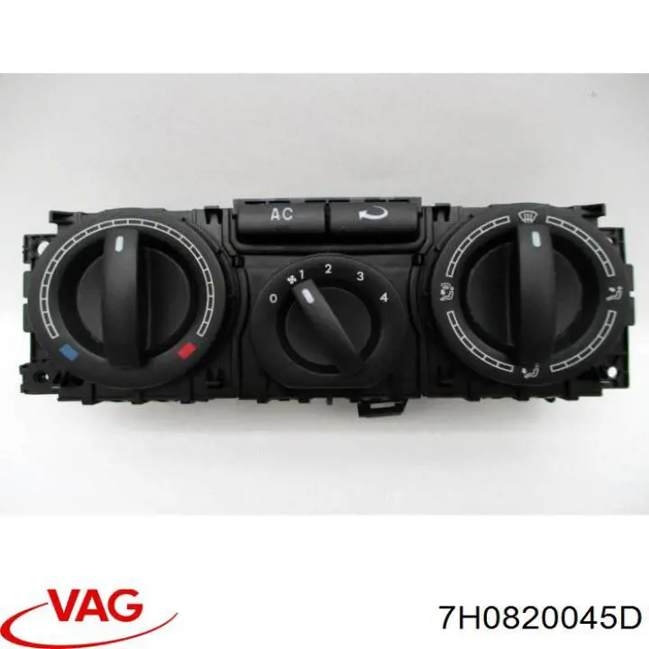 Unidade de controlo dos modos de aquecimento/condicionamento VAG 7H0820045AJ9B9 preço, a partir de  USD