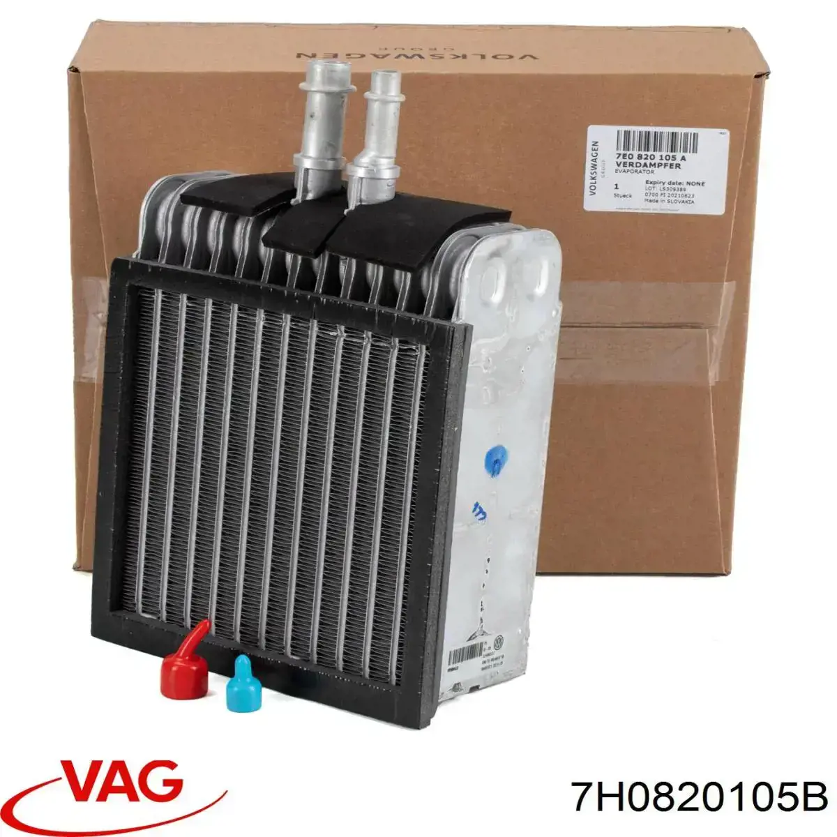 Compre 7H0820105 VAG Vaporizador traseiro de aparelho de ar condicionado