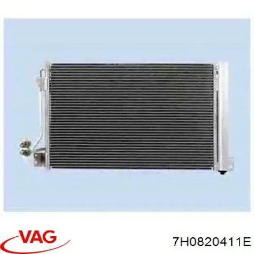 Compre 7H0820411E VAG Radiador de aparelho de ar condicionado