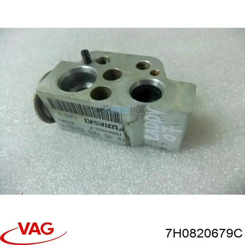 Válvula TRV de aparelho de ar condicionado VAG 7H0820679C preço, a partir de 50,50 USD