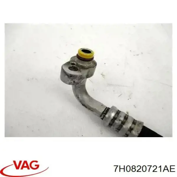 Mangueira de aparelho de ar condicionado, desde o compressor até o radiador VAG 7H0820721AE preço, a partir de 131,88 USD