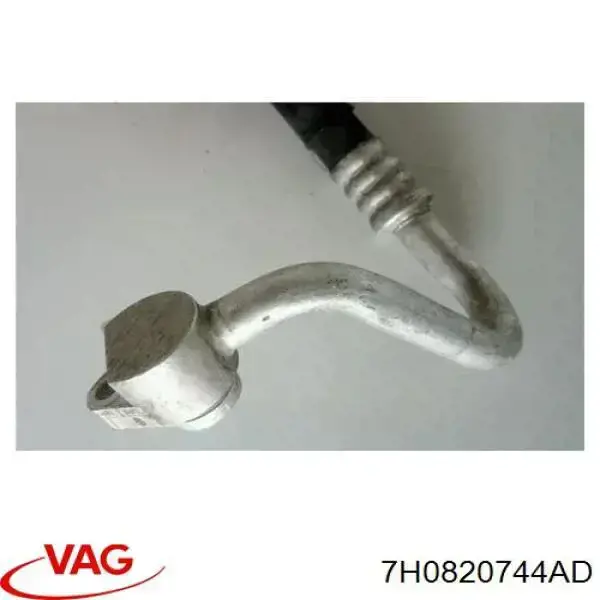 Mangueira de aparelho de ar condicionado, desde o vaporizador traseiro até o compressor VAG 7H0820744AD preço, a partir de 369,17 USD