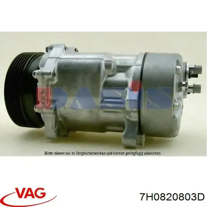 Compre 7H0820803D VAG Compressor de aparelho de ar condicionado