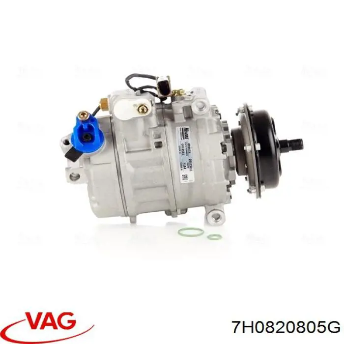 7H0820805G VAG Compressor de aparelho de ar condicionado