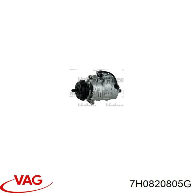 Compressor de aparelho de ar condicionado VAG 7H0820805G preço, a partir de 289,38 USD