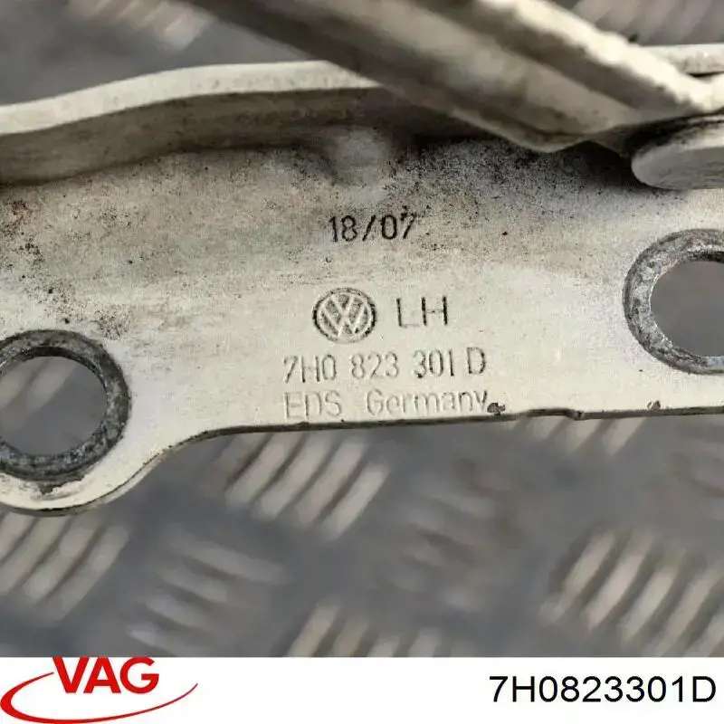 Gozno da capota esquerdo VAG 7H0823301D preço, a partir de 23,09 USD
