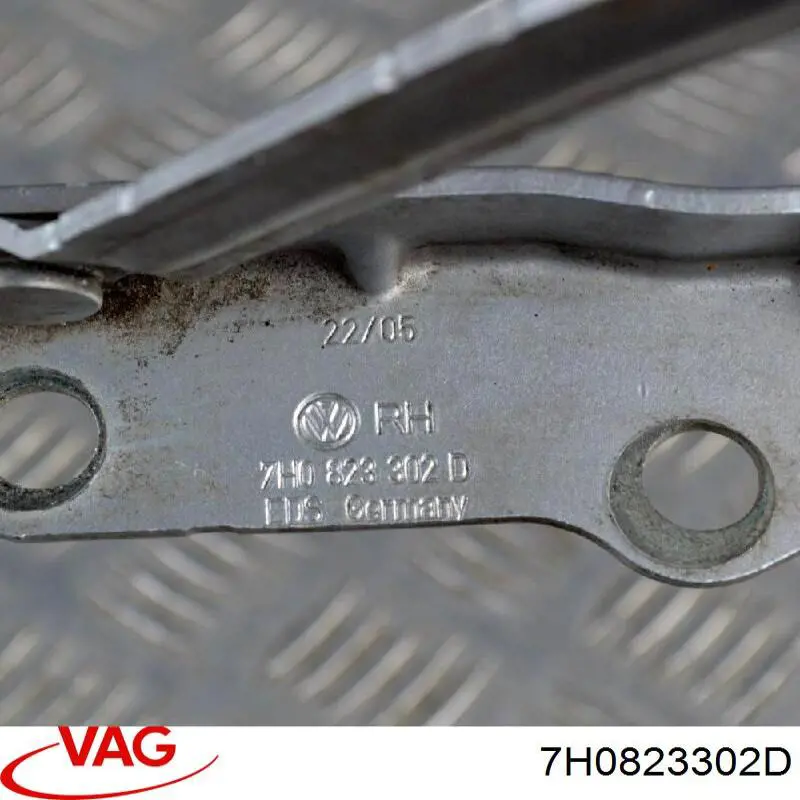 Gozno da capota direito VAG 7H0823302D preço, a partir de 26,99 USD