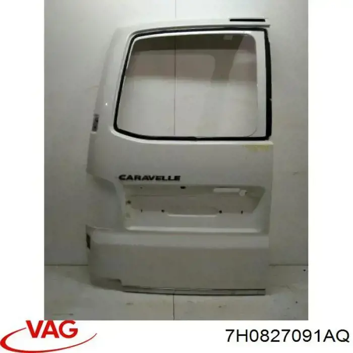 Porta batente traseira esquerda de furgão VAG 7H0827091AQ preço, a partir de 1593,16 USD