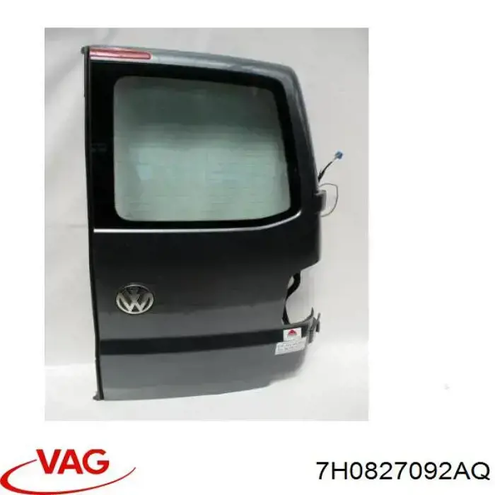 7H0827092AQ VAG Porta batente traseira direita de furgão