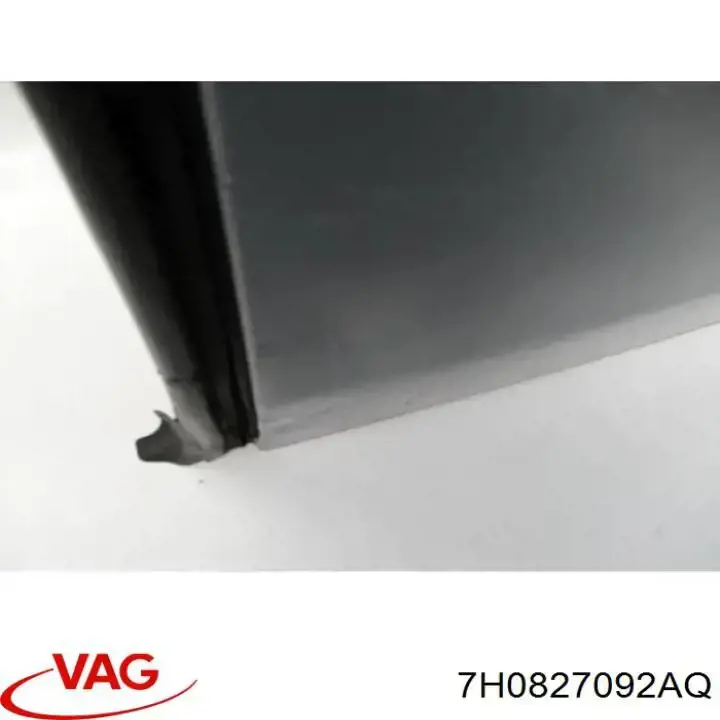 Porta batente traseira direita de furgão VAG 7H0827092AQ preço, a partir de 357,45 USD