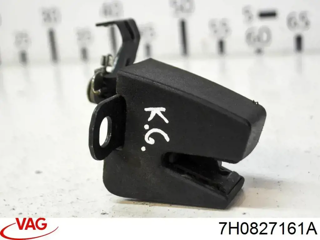 Compre 7H0827161A VAG Fecho superior da porta traseira esquerda batente