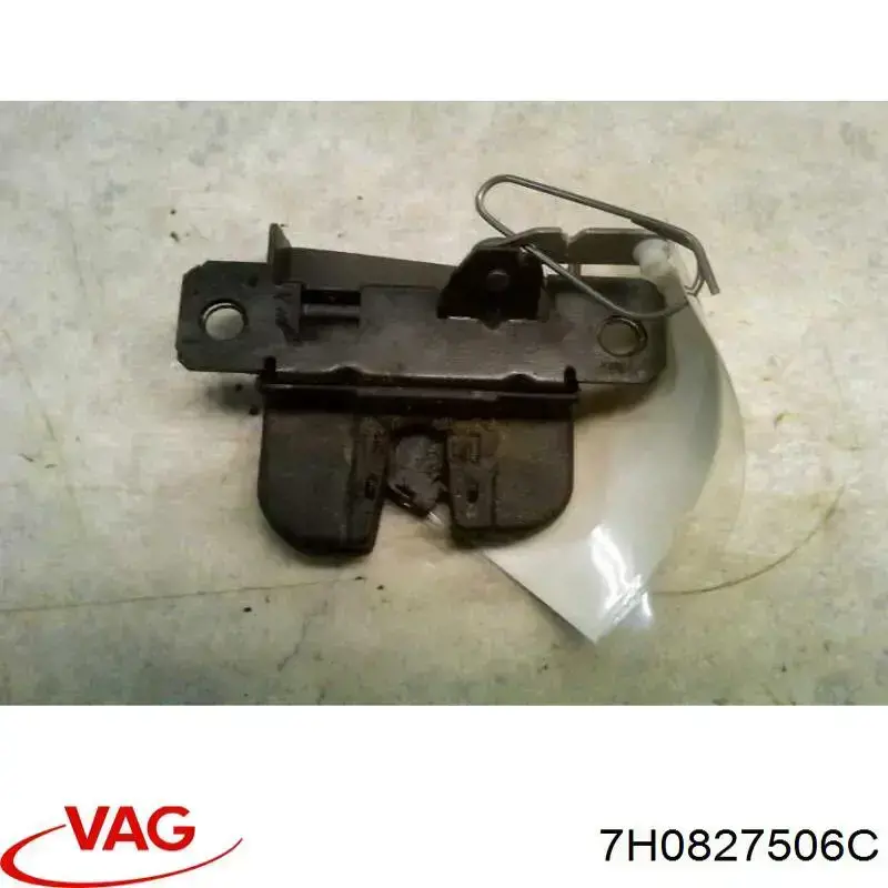 7E0827506A VAG Fecho inferior da porta traseira direita batente