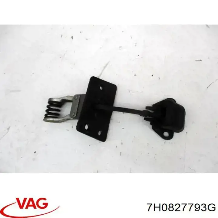 Compre 7H0827793G VAG Limitador esquerdo de abertura de porta da seção de bagagem (furgão)