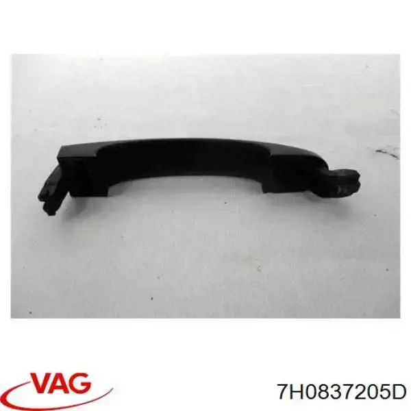 Compre 7H0837205D VAG Maçaneta externa da porta dianteira