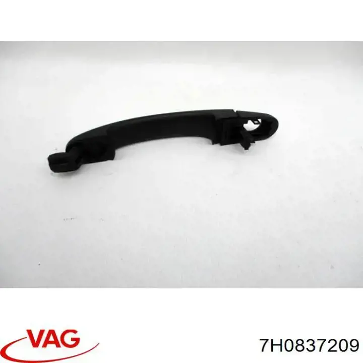 Suporte de maçaneta externa da porta de portas esquerdas VAG 7H0837209 preço, a partir de 28,99 USD