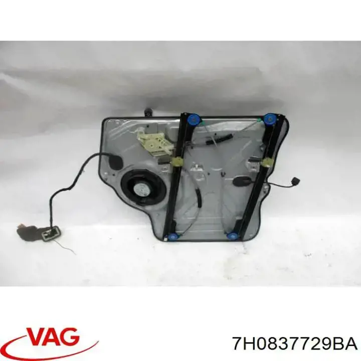 Mecanismo de acionamento de vidro da porta dianteira esquerda VAG 7H0837729BA preço, a partir de 87,89 USD