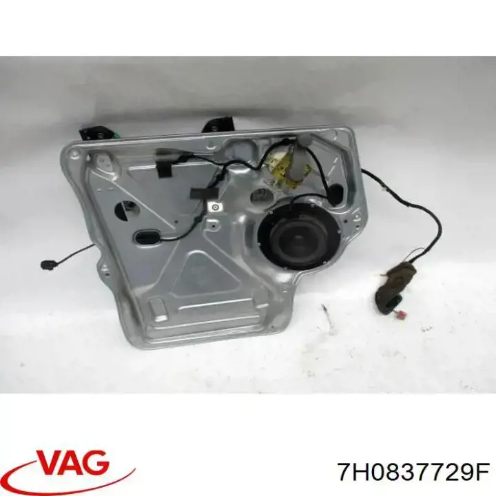 Mecanismo de acionamento de vidro da porta dianteira esquerda VAG 7H0837729F preço, a partir de 87,89 USD