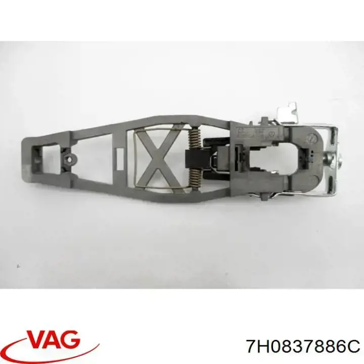 Suporte de maçaneta externa da porta dianteira direita VAG 7H0837886C preço, a partir de 65,63 USD