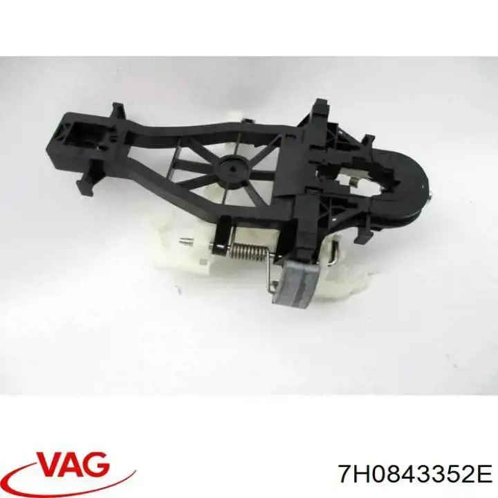 Compre 7H0843352E VAG Suporte de maçaneta externa da porta deslizante direita