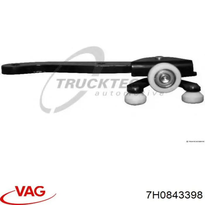 Compre 7H0843398 VAG Rolo direito inferior da porta lateral (deslizante)