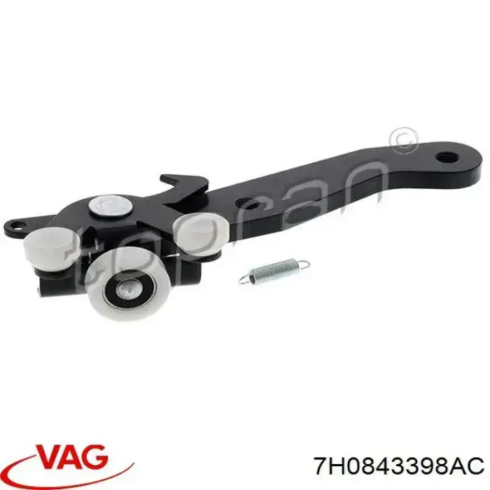 Rolo direito inferior da porta lateral (deslizante) VAG 7H0843398AC preço, a partir de 17,13 USD