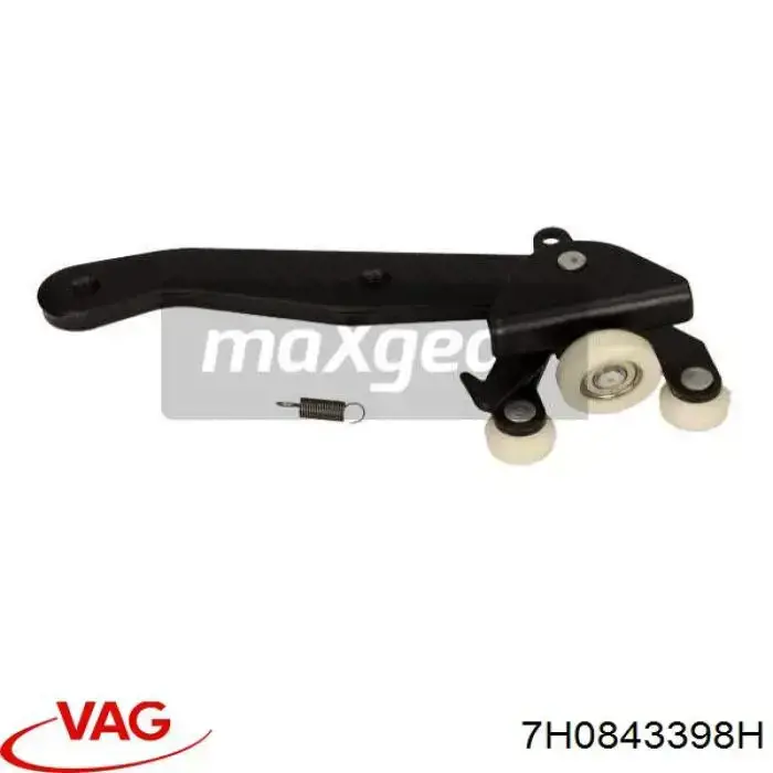 7H0843398H VAG Rolo direito inferior da porta lateral (deslizante)
