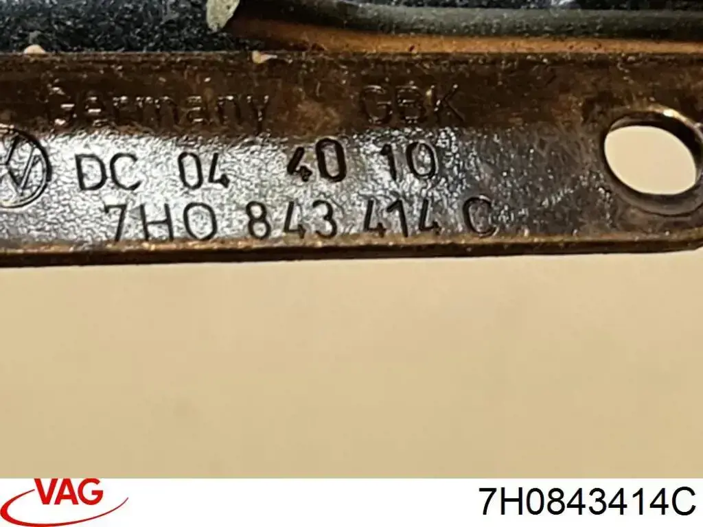 Limitador da porta deslizante, na carroçaria inferior VAG 7H0843414C preço, a partir de 32,11 USD