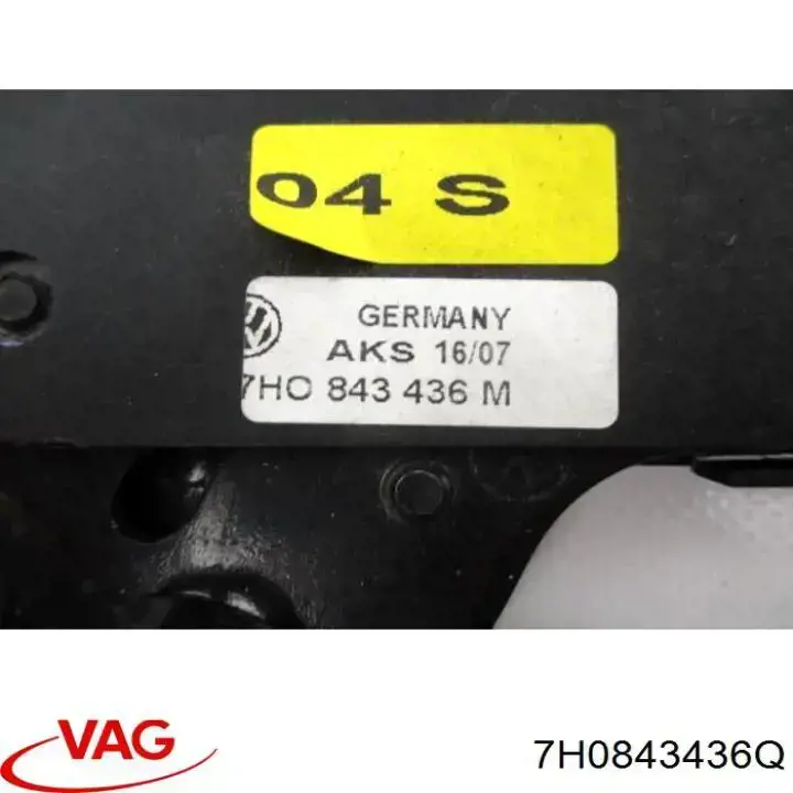 Rolo direito superior da porta lateral (deslizante) VAG 7H0843436Q preço, a partir de 14,82 USD