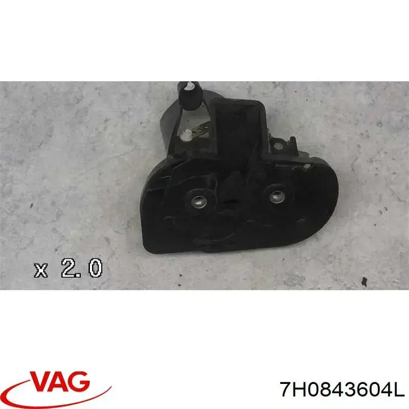 7H0843604L VAG Gozno de garra (parte complementar) de fecho da porta deslizante