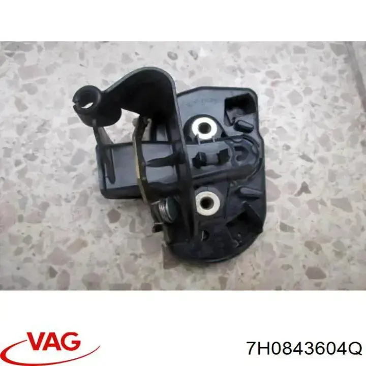 7E0843604C VAG Gozno de garra (parte complementar) de fecho da porta deslizante
