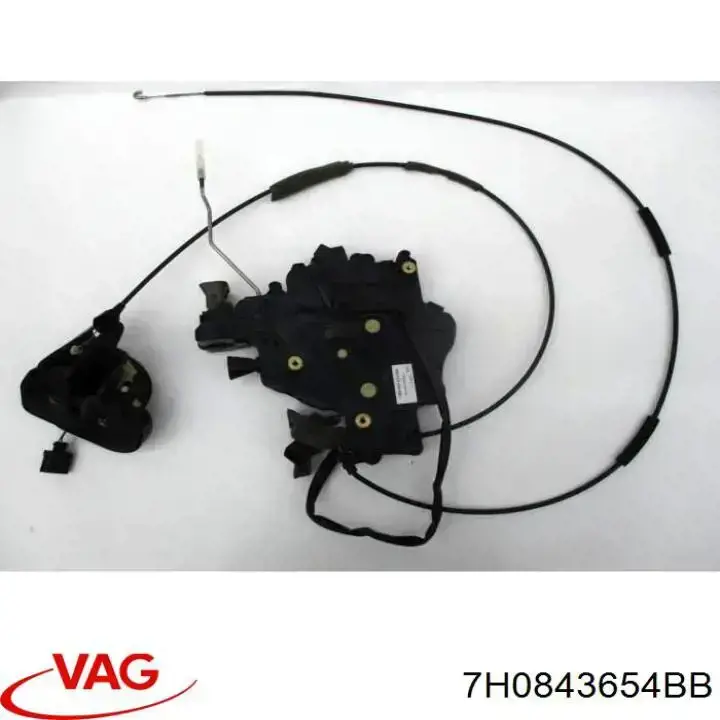Fecho da porta lateral deslizante direita VAG 7H0843654BB preço, a partir de 407,80 USD