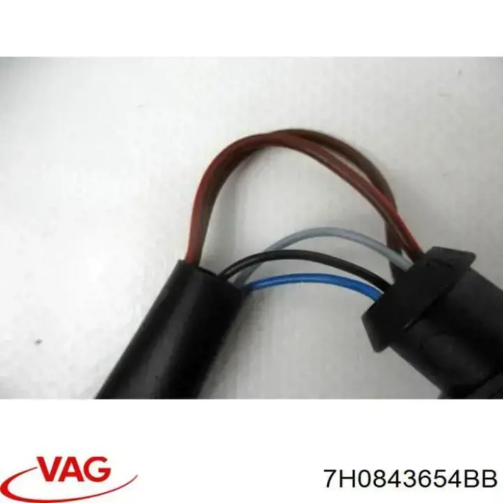 Compre 7H0843654BB VAG Fecho da porta lateral deslizante direita