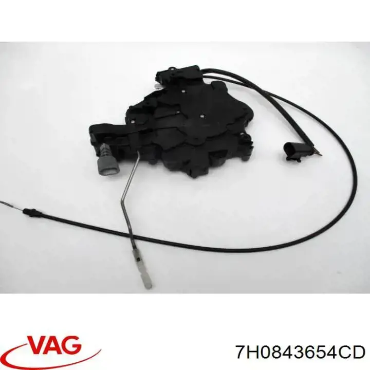 Fecho da porta lateral deslizante direita VAG 7H0843654CD preço, a partir de 323,23 USD