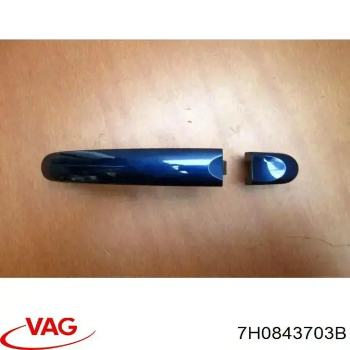 Maçaneta externa da porta lateral (deslizante) VAG 7H0843703B preço, a partir de 14,40 USD