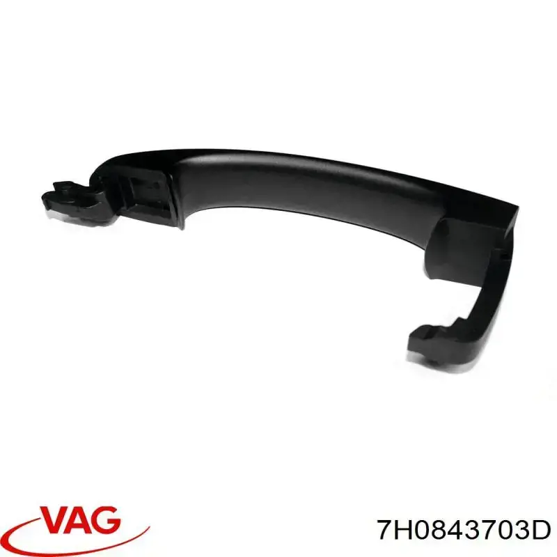 Maçaneta externa direita da porta lateral (deslizante) VAG 7H0843703D preço, a partir de 62,99 USD