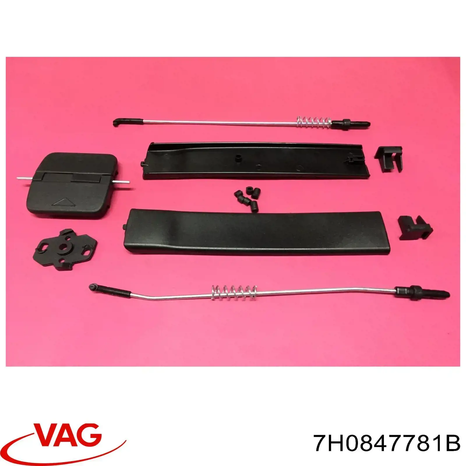 7H0847781B VAG Fecho de vidro deslizante