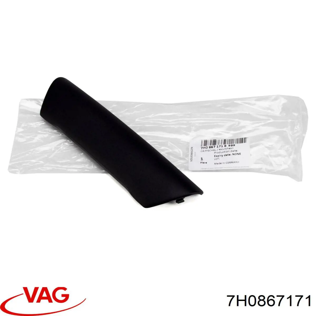 Maçaneta interna de braço da porta dianteira VAG 7H0867171 preço, a partir de 7,00 USD