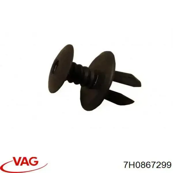 7H0867299 VAG Braçadeira de proteção de fundo