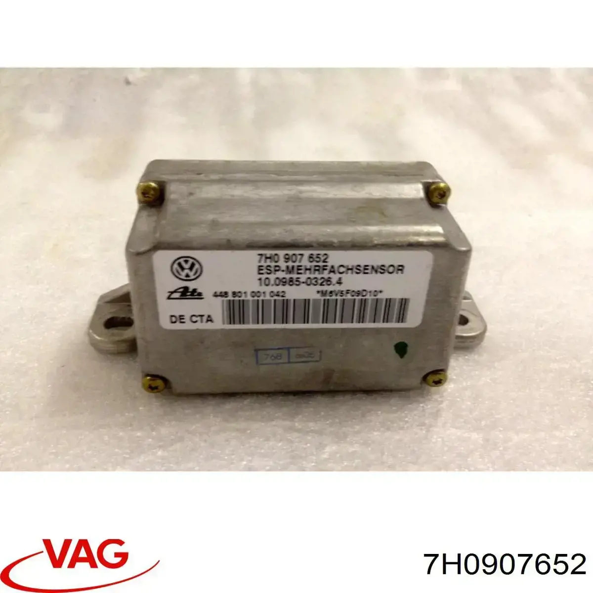 Sensor de aceleração transversal (ESP) VAG 7H0907652 preço, a partir de 45,97 USD