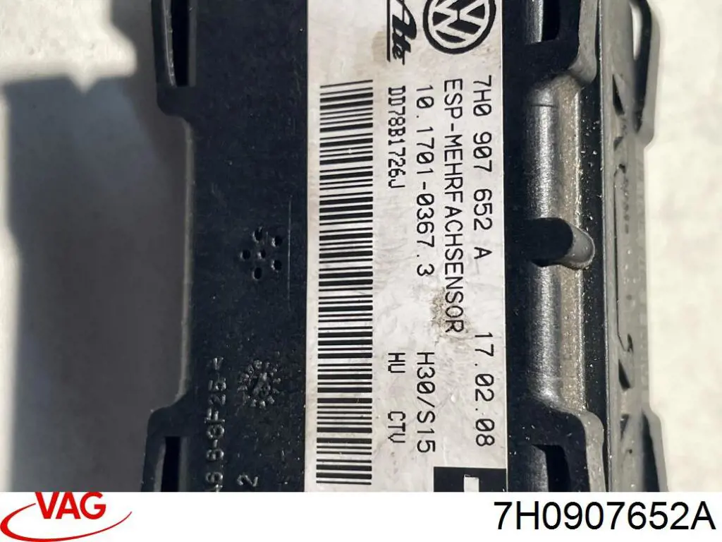7H0907652A VAG Sensor de aceleração transversal (ESP)