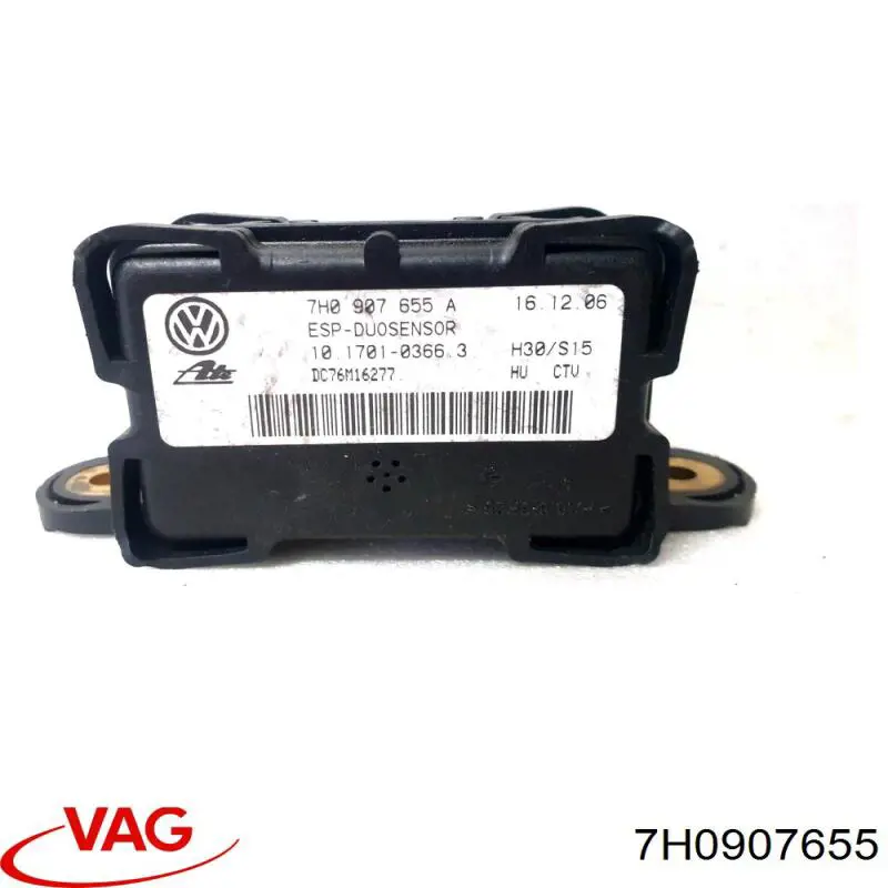 Sensor de aceleração transversal (ESP) VAG 7H0907655 preço, a partir de 117,48 USD
