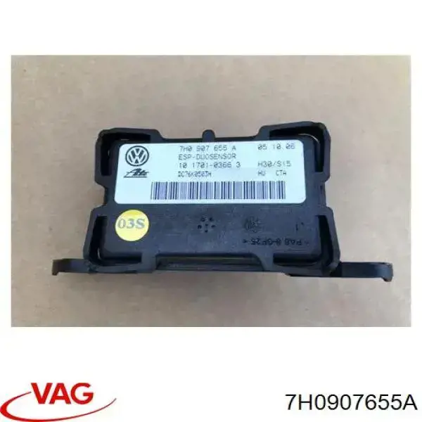 7H0907655A VAG Sensor de aceleração longitudinal