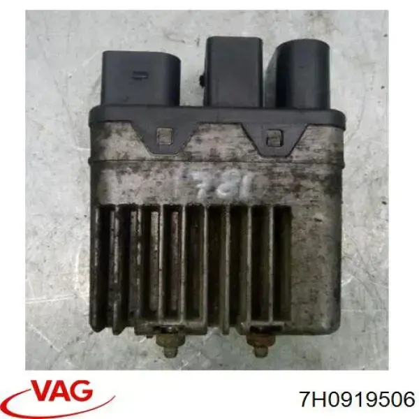 7H0919506 VAG Regulador de revoluções de ventilador de esfriamento (unidade de controlo)
