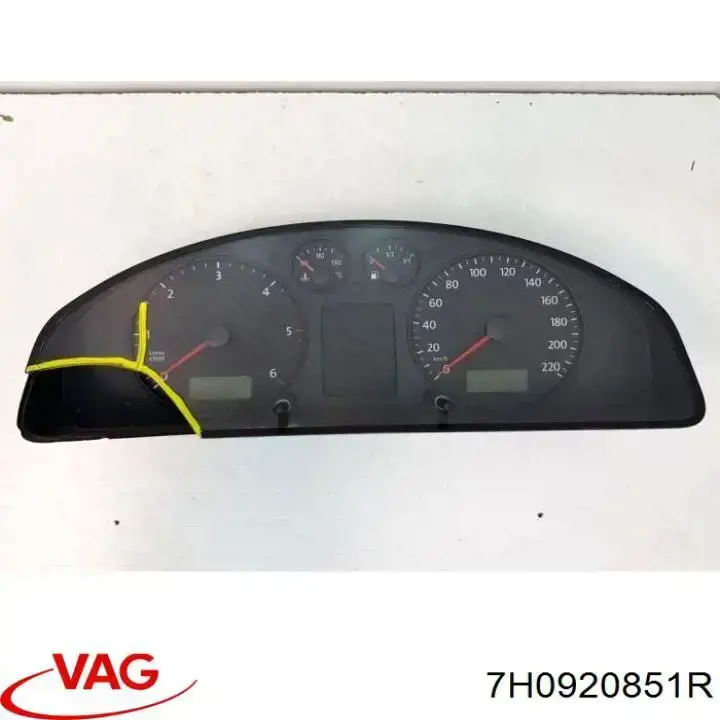Painel de instrumentos (quadro de instrumentos) VAG 7H0920851R preço, a partir de 262,20 USD