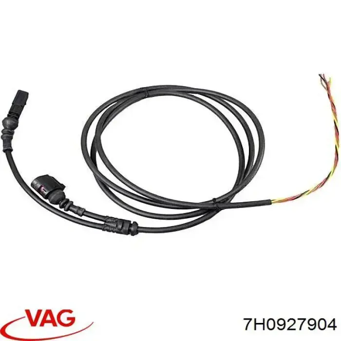 7E0927904 VAG Fio traseiro esquerdo de sensor ABS