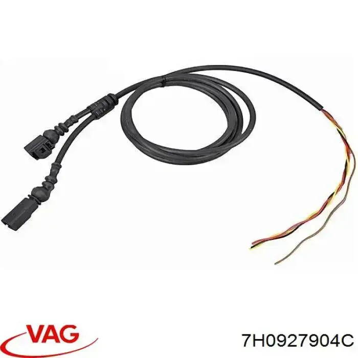 7H0927904C VAG Conector do sensor ABS