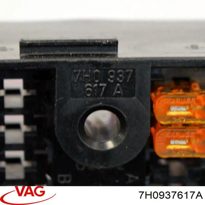7H0937617A VAG Unidade de dispositivos de segurança