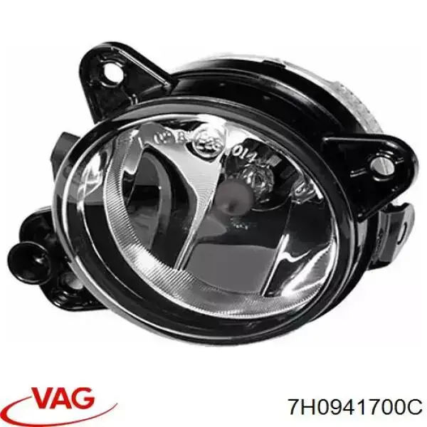 7H0941700C VAG Luzes de nevoeiro direitas